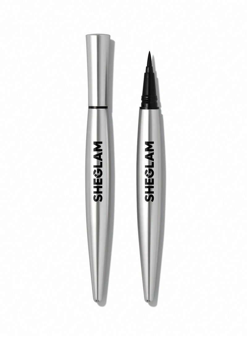 SHEGLAM Waterproof Liquid Eyeliner That Lasts All Day Black - Image 1