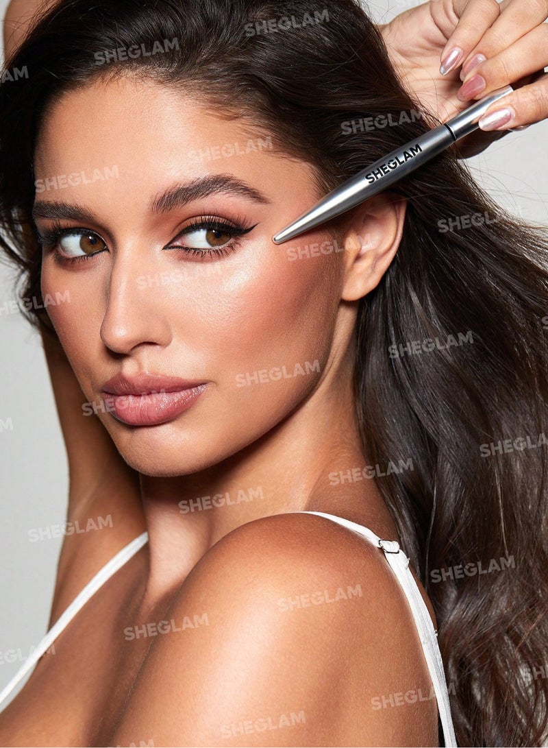 SHEGLAM Waterproof Liquid Eyeliner That Lasts All Day Black - Image 2