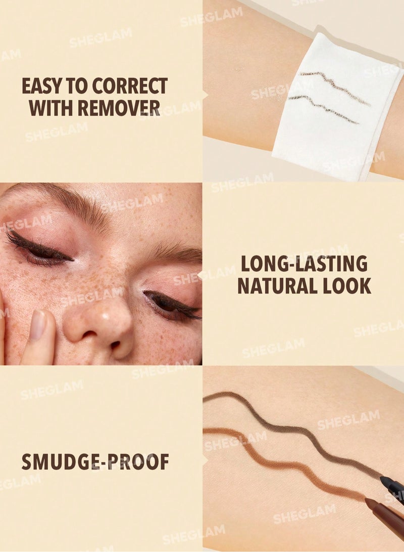 SHEGLAM - On-Line Creamy Eyeliner Black - Image 1