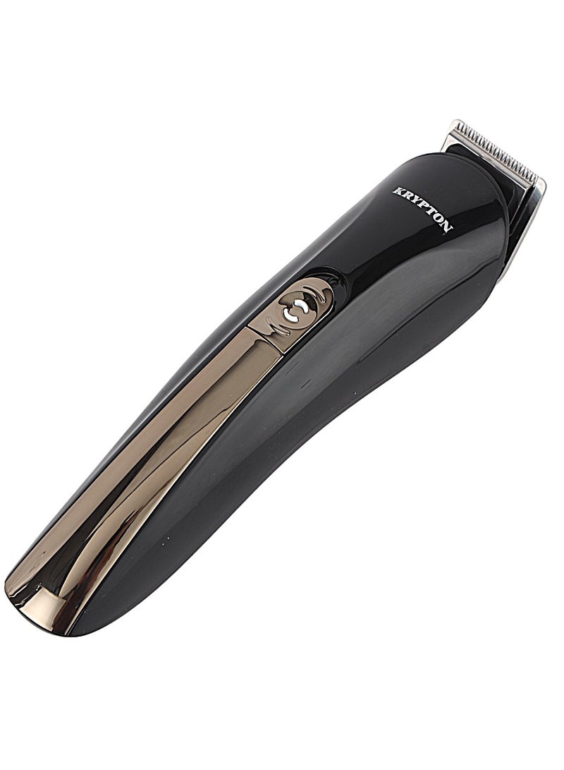 KRYPTON - Krypton 11-in-1 Rechargeable Grooming Set- KNTR6575/ with Detachable Trimmer Attachments, Works 2 Hours Continuously on Full Charge/ Cord and Cordless Working, Prefect for Home and Professional Styling/ Black, 2 Years Warranty BLACK - Image 1
