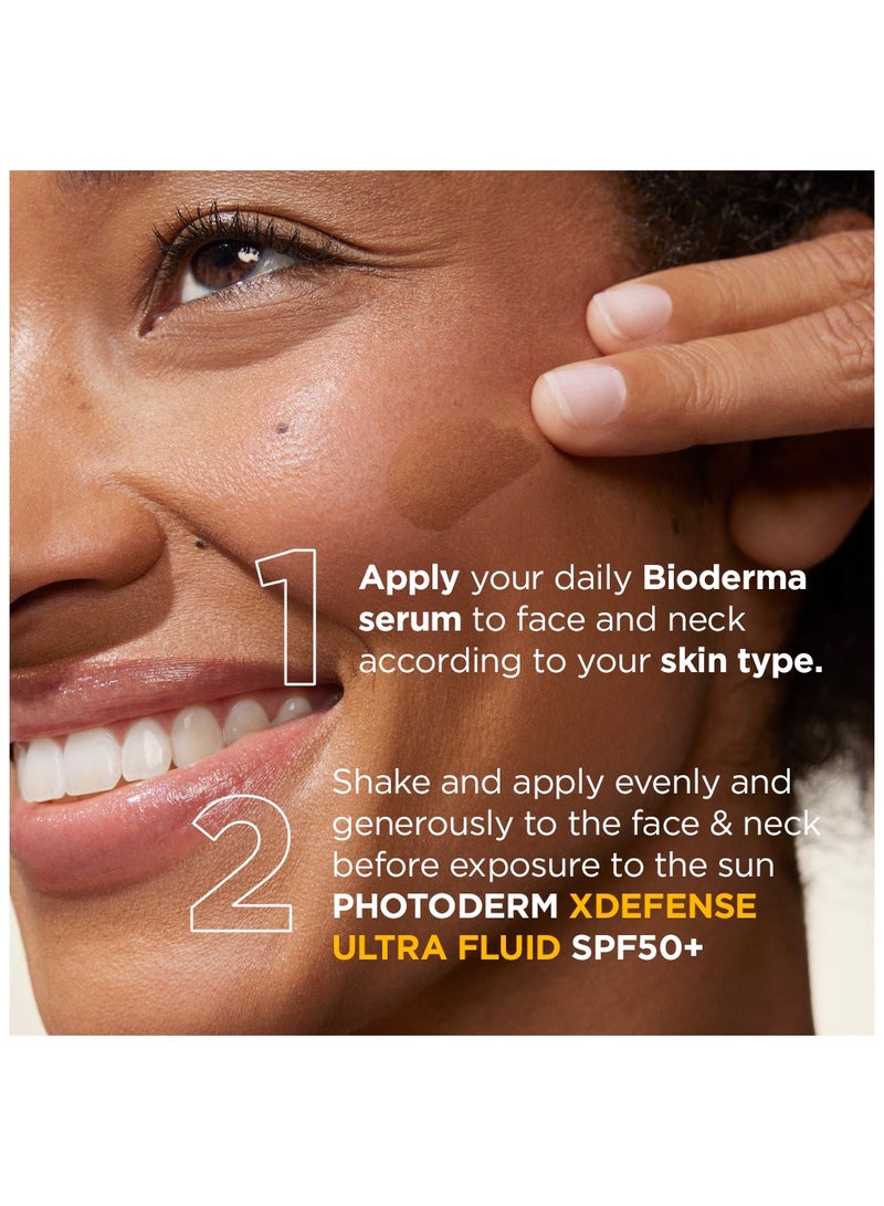 بيوديرما فوتوديرم إكس ديفينس سائل فائق SPF50+ ت04 بني - Image 5