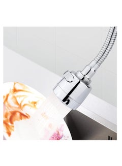 ECVV 360 Degree Rotating Kitchen Faucet Sprayer, Double Mode Water Saving Aerator Adapter, Bathroom Extender Sink Tap Spray Head, Anti Splash Filter Nozzle, 22mm/24mm  - Image 3
