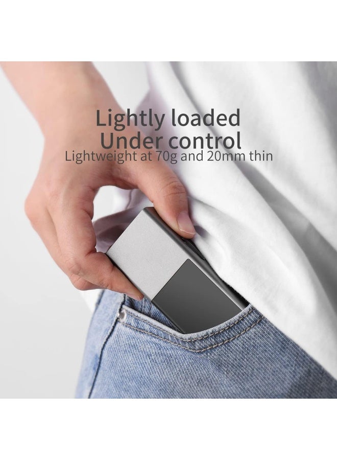 ECVV - Portable Laser Angle Ruler Protractor 2-in-1 Angle Measure Laser Ruler Type-C Charging Laser Measurement Tool Digital Angle Finder Angle Gauge - Image 1
