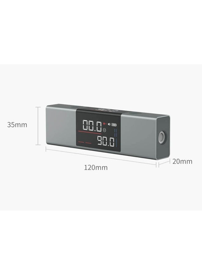 ECVV - Portable Laser Angle Ruler Protractor 2-in-1 Angle Measure Laser Ruler Type-C Charging Laser Measurement Tool Digital Angle Finder Angle Gauge - Image 1