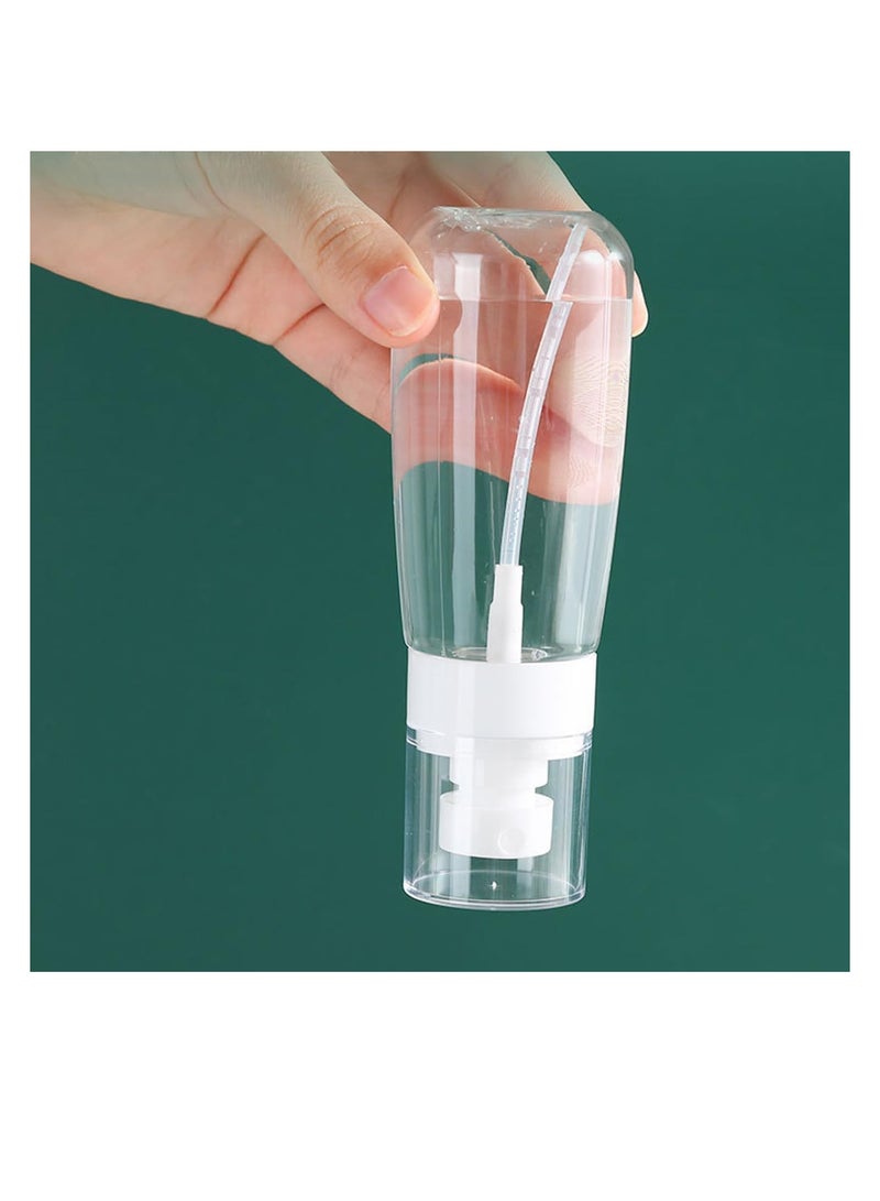 ECVV ECVV 100ML Travel Spray Bottle, Fine Mist Empty Makeup Sprayer, Thicken PETG Refillable Container, 3 Pack Leak Proof Can for Liquid Perfume Essential Oils Toners - Image 3