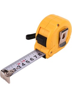 إي سي في في Steel Measuring Tape Metric Scale Ruler Easy To Read Retractable Tape Measure With Smooth Sliding Tape Blade (5M*25Mm) Yellow  - Image 2