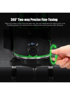 ECVV Laser Level 5 Lines Green Light Professional Cross Marking Meter Self-Leveling Horizontal Vertical Laser Ruler Spirit Level 5 Lines  - Image 5