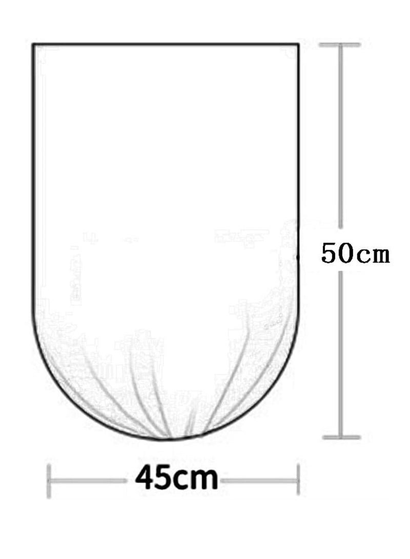إي سي في في ECVV Garbage Bags 45x50cm (5 Rolls, 125 Bags) Bio-Degradable Plastic Disposal Garbage Bag Small, Bin Liners for Home, Kitchen & Offices, Mix Colour 5 Rolls, 125 Bags 45x50cm  - Image 4