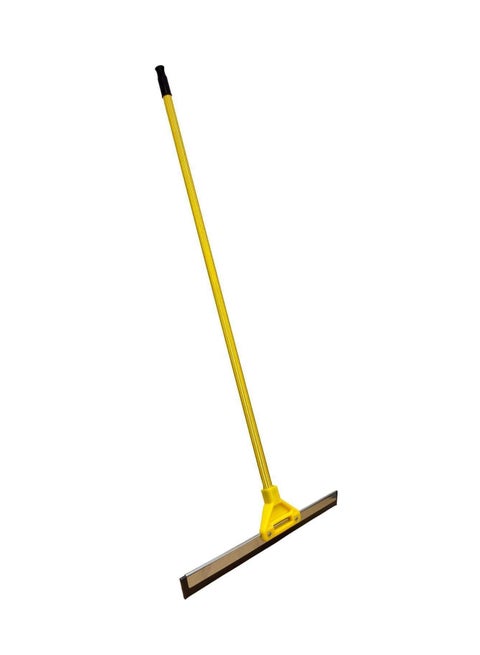 ECVV Floor Wiper Commercial Standard Floor Squeegee 120cm Long Handle for Wet Room, Floor, Windows, Tile, Shower, Garage | Hanging Loop with Broad Wiper