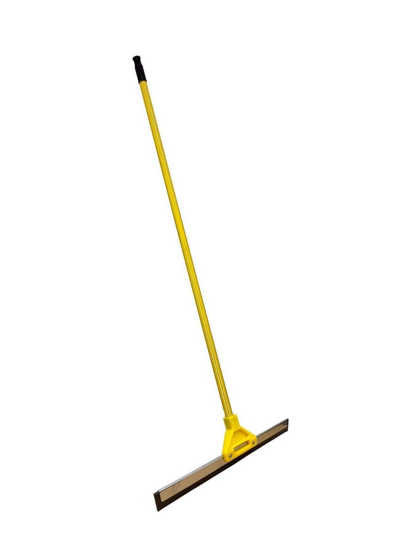 ECVV - ECVV Floor Wiper Commercial Standard Floor Squeegee 120cm Long Handle for Wet Room, Floor, Windows, Tile, Shower, Garage | Hanging Loop with Broad Wiper - Image 1