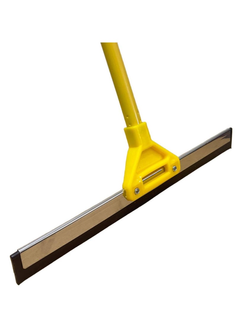 ECVV - ECVV Floor Wiper Commercial Standard Floor Squeegee 120cm Long Handle for Wet Room, Floor, Windows, Tile, Shower, Garage | Hanging Loop with Broad Wiper - Image 1