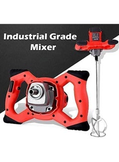 ECVV Handheld Mixer 2400W Industrial Grade Mixer 6 Gear Adjustable Speed Control Paint Cement Plaster Mortar Coating Powder Mixer  - Image 5