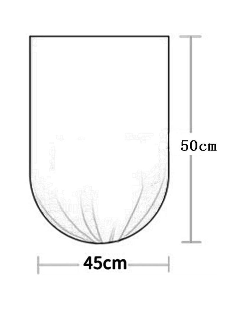 ECVV Garbage Bags 45x50cm (10 Rolls, 250 Bags) Bio-Degradable Plastic Disposal Garbage Bag Small, Bin Liners for Home, Kitchen & Offices, Mix Color Mix Colour 10 Rolls, 250Bags 45x50cmcm - Image 3