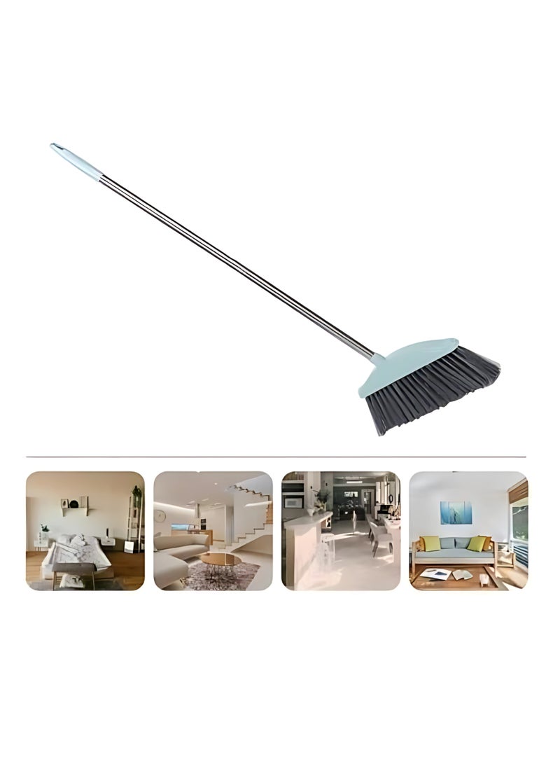 إي سي في في - ECVV Household Cleaning Tools Home Cleaning Plastic Broom Dustpan Plastic Dustpan 1 Set Dustpan with Broom (ASSORTED) (ASSORTED) - Image 1