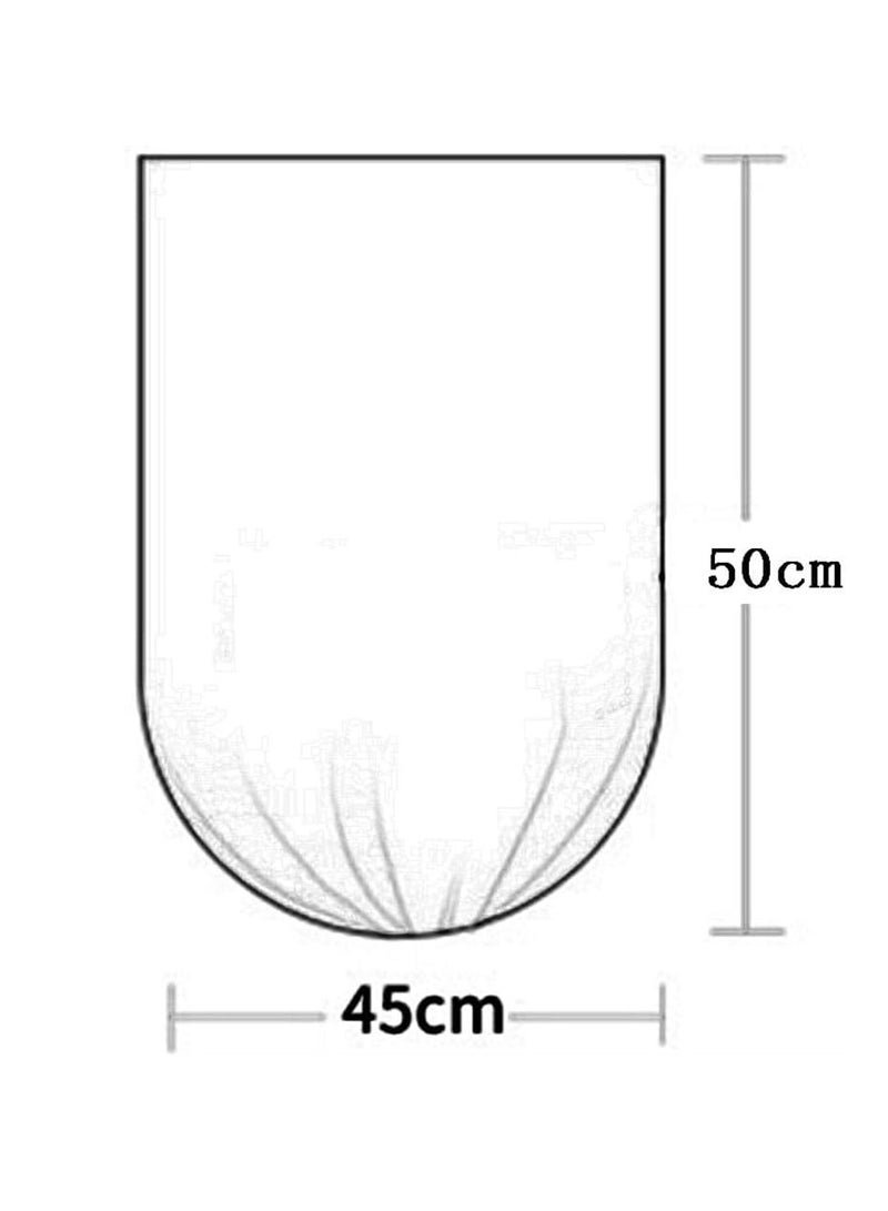 إي سي في في ECVV Garbage Bags 45x50cm (5 Rolls, 125 Bags) Bio-Degradable Plastic Disposal Garbage Bag Small, Bin Liners for Home, Kitchen & Offices, Mix Color Mix Colour 5 Rolls, 125 Bags 45x50cmcm  - Image 3