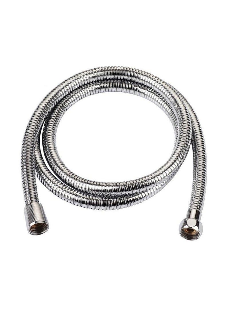 ECVV 1.5m Shower Hose, Stainless Steel Flexible Hose Pipe for Shower and Bidet Sprayer, Handheld Showerheads Replacement Hose - Image 1