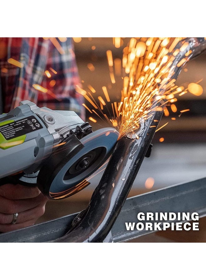 ECVV 10 Pack Flap Disc 115mm (4.5”) Flapper Wheel Fine Processing Grinding Wheels Flap Disc for Angle Grinder Wood & Metal Sanding (80 Grit) - pack of 10 Blue - Image 5