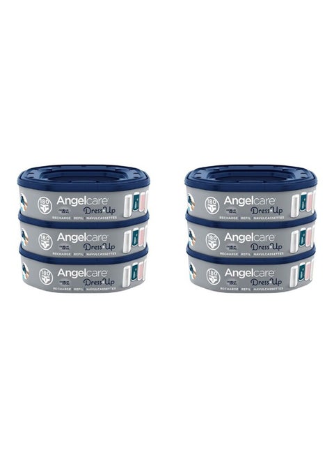 6 Odourseal Refill Bundle - Customizable, Stylish Design, 7-Layer Odor Protection For A Fresh Nursery