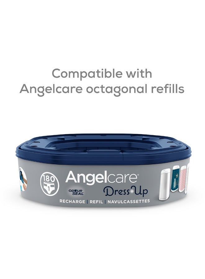 أنجل كير 6 Odourseal Refill Bundle - Customizable, Stylish Design, 7-Layer Odor Protection For A Fresh Nursery  - Image 2