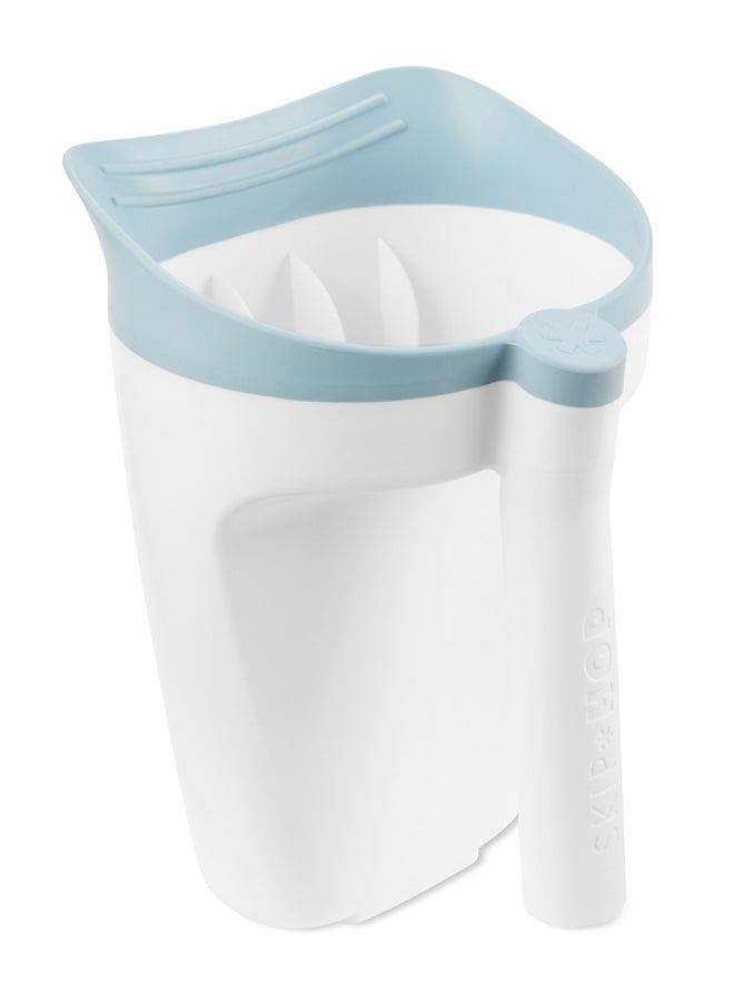 Skip Hop Wave Waterfall Hair Rinser For Babies And Kids - Tear-Free Bath Essential - White  - Image 2