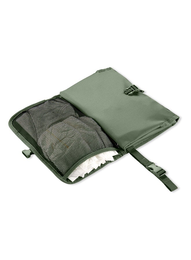 Skip Hop Pronto Signature Portable Baby Changing Station - Travel-Friendly Diaper Bag - Dark Sage  - Image 2