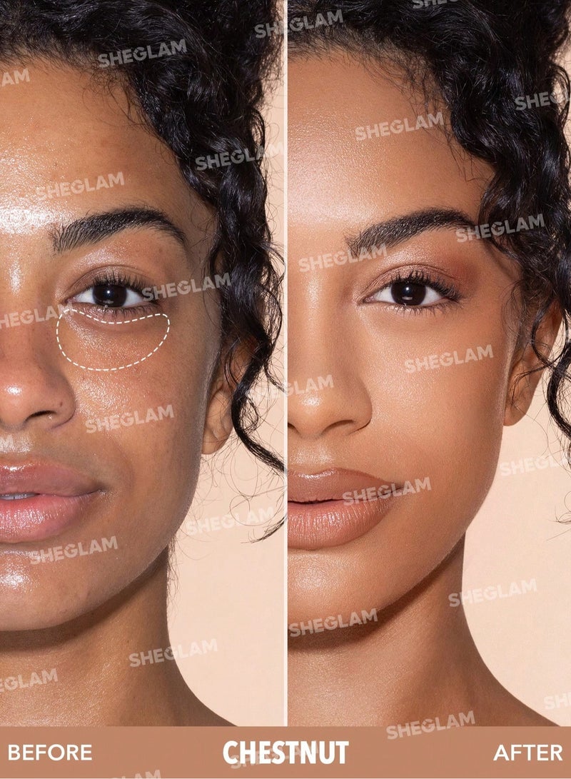 SHEGLAM - Like Magic 12Hr Full Coverage Concealer Chestnut - Image 1