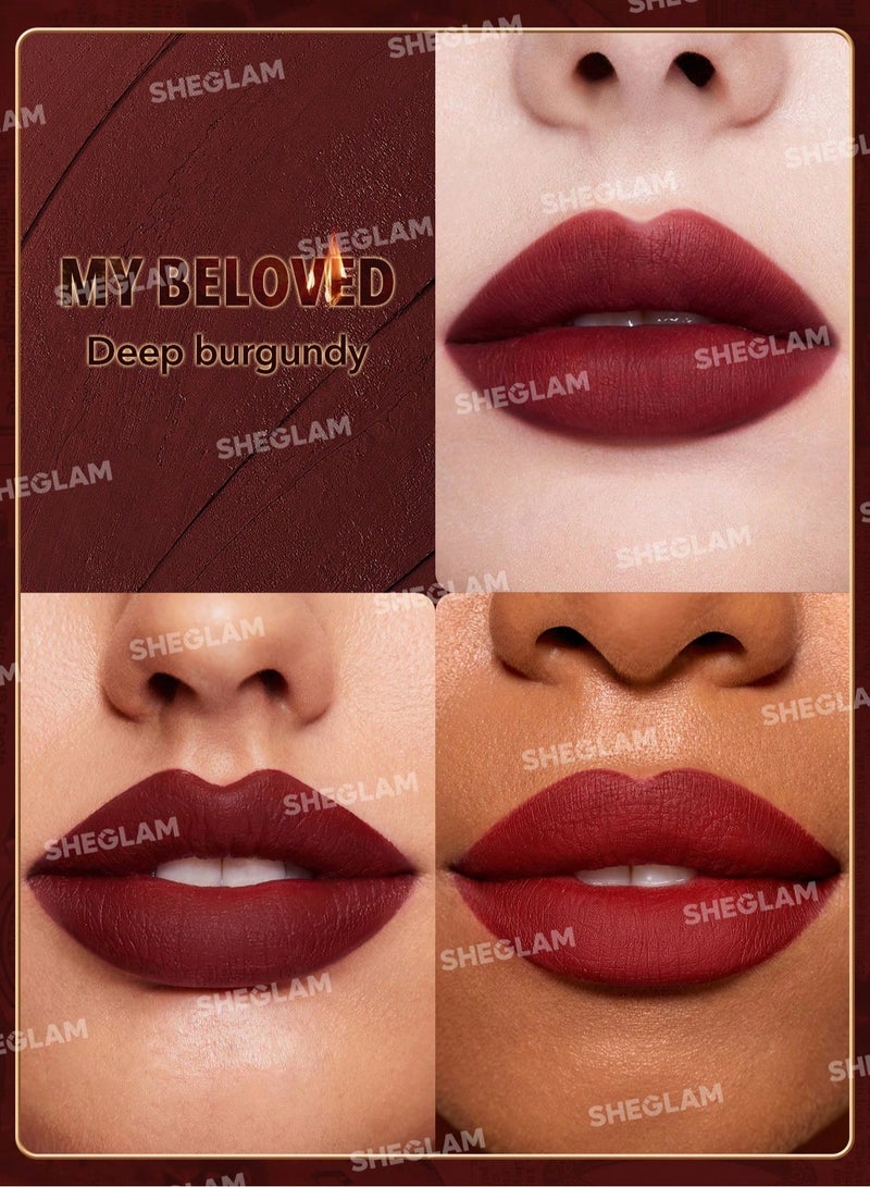 شيجلام Dynamatte Boom Long-Lasting Matte Lipstick My Beloved  - Image 3