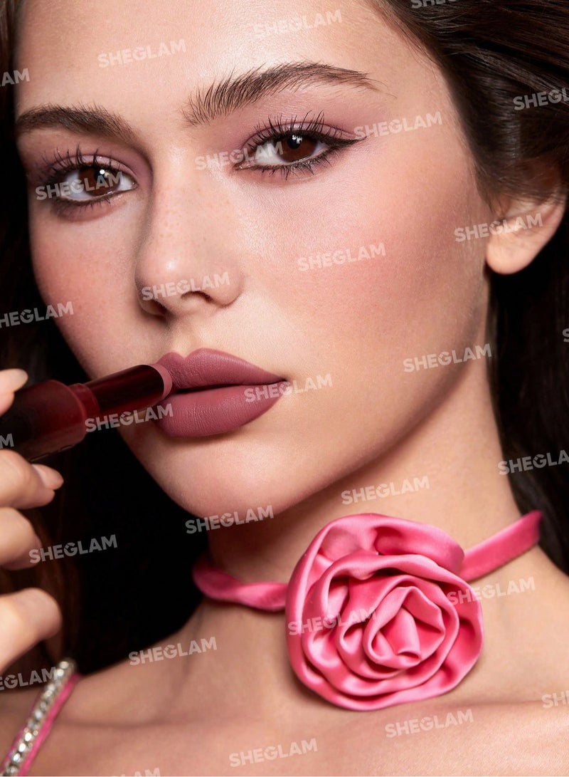 SHEGLAM Dynamatte Boom Long-Lasting Matte Lipstick Cherish You  - Image 2