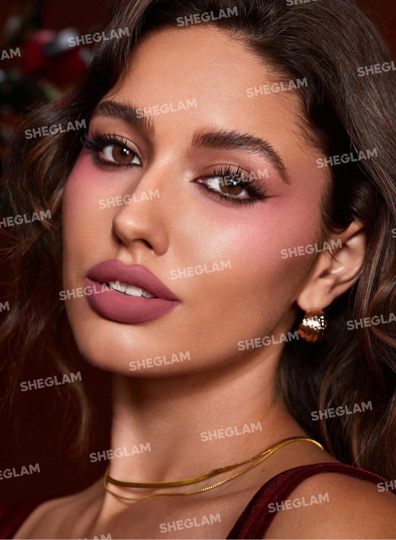 SHEGLAM Dynamatte Boom Long-Lasting Matte Lipstick Cherish You  - Image 4