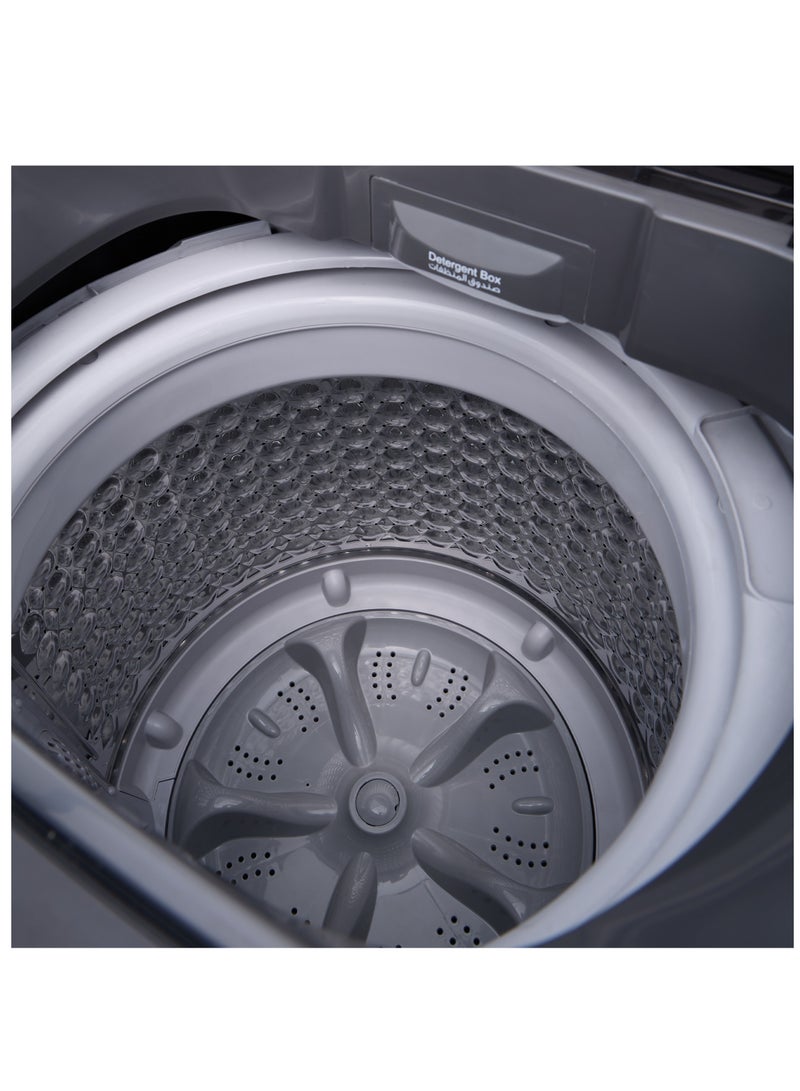 Clikon - 6Kg Fully Automatic Washing Machine With ABS Control Panel, Multi wash programs, Top Load Mechanism 6 kg 340 W CK653 Grey - Image 1