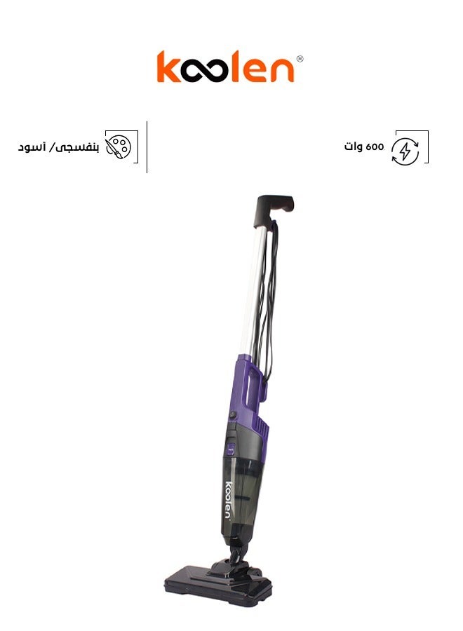 KOOLEN Handheld Vacuum Cleaner 600 W 806103002-1 Black/Purple - Image 1