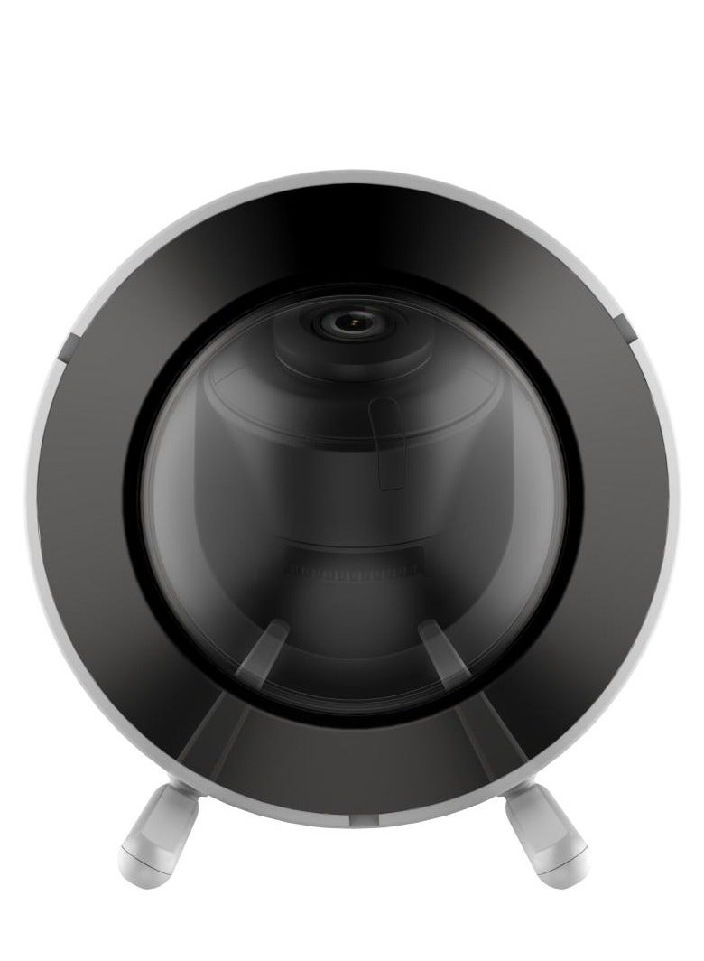 HIKVISION 4 MP Outdoor Audio Fixed Wi-Fi Dome Network Camera, Built-In Two-Way Audio, IP66, Memory Card Support Up to 512 GB | DS-2CV2141G2-IDW  - Image 4