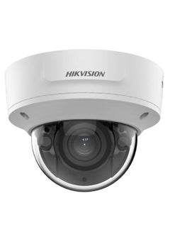 HIKVISION 4MP AcuSense Motorized Varifocal Dome Network Camera, 2.8 to 12mm Motorized Varifocal Lens, Up to 40m IR Range, H.265+, 120 dB true WDR, RJ45 ETH, IP67 / IK10, White | DS-2CD2743G2-IZS  - Image 2