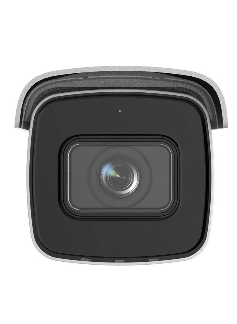 HIKVISION - 6 MP AcuSense Motorized Varifocal Bullet Network Camera, 2.8 to 12mm Motorized Varifocal Lens, H.265+, 120 dB True WDR, H.265+ Compression, IP67 / IK10 Protection, White | DS-2CD2663G2-IZS - Image 1