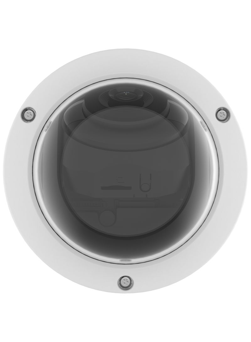 HIKVISION - DS-2CD3151G0-I 5MP Fixed Dome Network Camera, 1/2.7" CMOS, H.265+/H.265/H.264+, WDR 120dB, 40m IR Range, PoE, IP67, IK10, Motion Detection, Line Crossing, Intrusion Detection, Audio Compression, MicroSD Support Up to 256GB, 3D DNR, 2.8mm Fixed Focal Lens, 30fps, Vandal-Proof, Weatherproof - Image 1