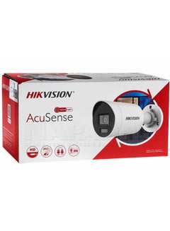 HIKVISION DS-2CD2083G2-LI2U 8MP AcuSense Smart Hybrid Light Bullet Camera, 1/2.8" CMOS, 120dB WDR, IR & White Light, Built-in Dual Microphone, 40m Illumination, H.265+/H.264+, Motion Detection, Perimeter Protection, IP67, PoE, MicroSD Slot (Up to 512GB)  - Image 4