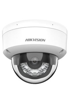HIKVISION DS-2CD2143G2-LI(S)(2U) 4MP AcuSense Smart Hybrid Light Fixed Dome Camera, 120dB WDR, 30m IR/White Light, Built-in Dual Microphone, 2.8mm/4mm Lens, H.265+ Compression, IP67, IK10, PoE, Motion Detection, Human/Vehicle Classification, Audio, and Video Analytics  - Image 1