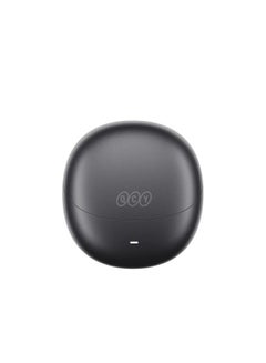 QCY AilyBuds Pro With Active Noise Cancellation & Semi-in-Ear Noise Cancellation, 6-Mic & AI-Based, Comfortable to Wear & 28-Hour Battery Life - Black Black  - Image 2