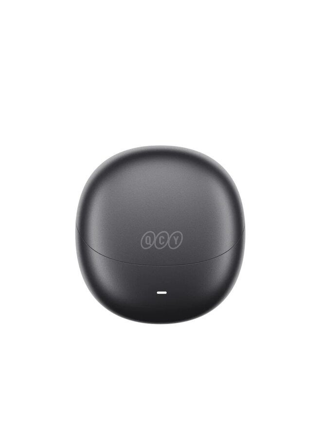 QCY - AilyBuds Pro With Active Noise Cancellation & Semi-in-Ear Noise Cancellation, 6-Mic & AI-Based, Comfortable to Wear & 28-Hour Battery Life - Black Black - Image 1