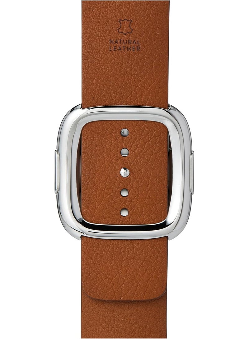 Apple - Watch (40mm) - Modern Buckle - Small Saddle Brown - Image 1