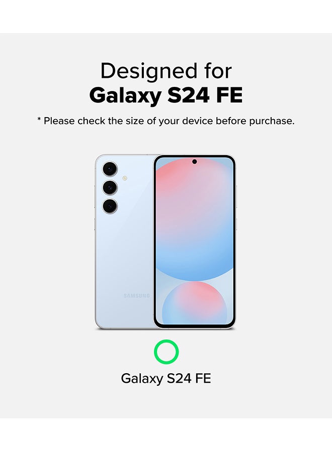 رينجك - Tempered Glass, Easy Slide, For Samsung Galaxy S24 FE Screen Protector, Case Friendly Shatterproof 9H Hardness, Anti-Scratch - Pack of 2 - Clear - Image 1