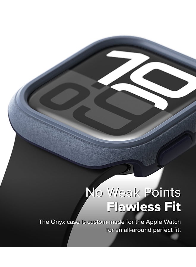 رينجك غطاء أونيكس لساعات آبل ووتش 10 46 مم، غطاء حماية متين من TPU مقاوم للصدمات - - Image 5