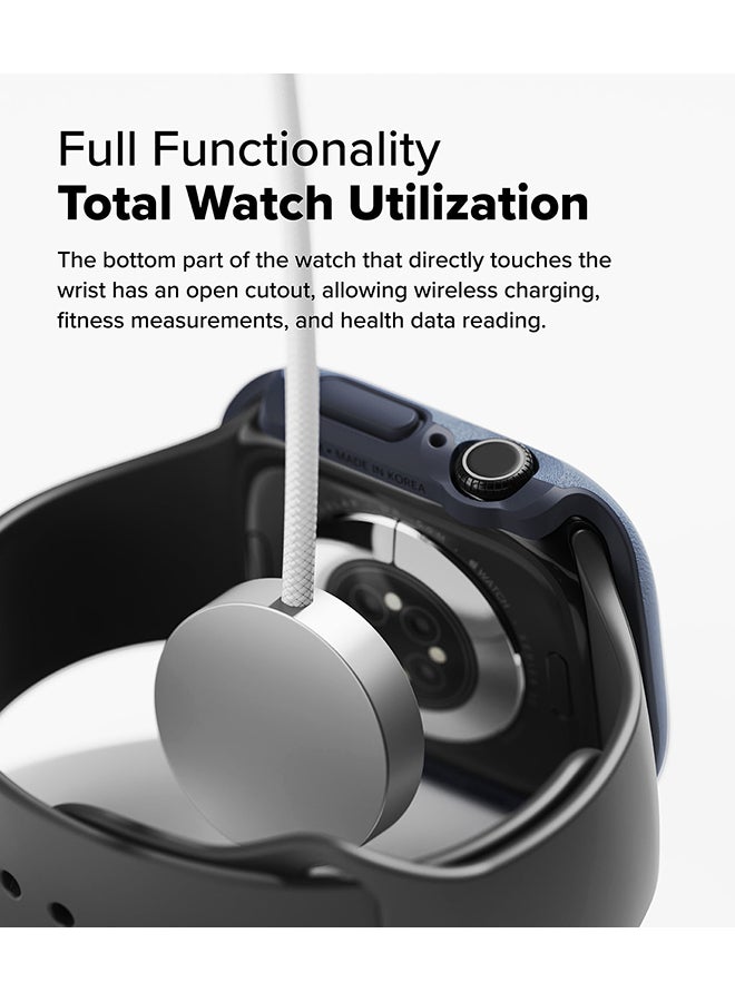 رينجك غطاء أونيكس لساعات آبل ووتش 10 46 مم، غطاء حماية متين من TPU مقاوم للصدمات - - Image 3