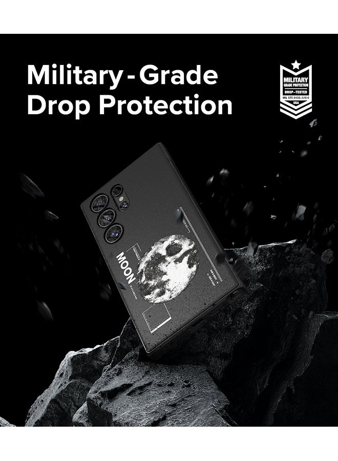 Ringke Onyx For Samsung Galaxy S24 Ultra Case Enhanced Grip Tough Flexible TPU Shockproof Rugged TPU Bumper Drop Protection Phone Cover - Moon - Image 5