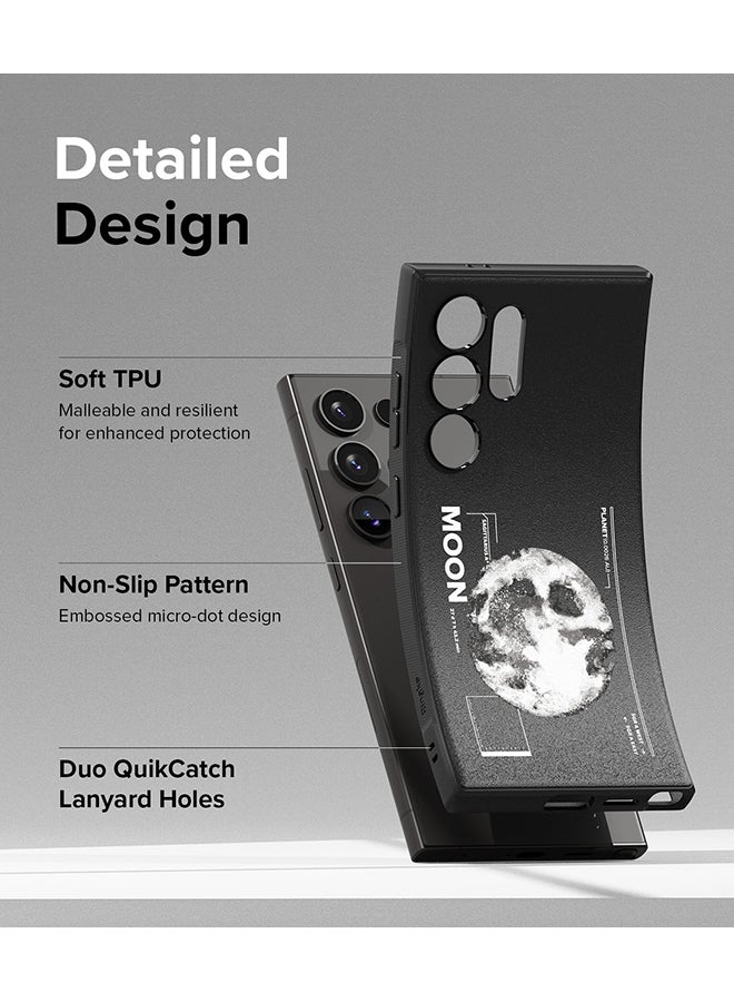 Ringke Onyx For Samsung Galaxy S24 Ultra Case Enhanced Grip Tough Flexible TPU Shockproof Rugged TPU Bumper Drop Protection Phone Cover - Moon - Image 3