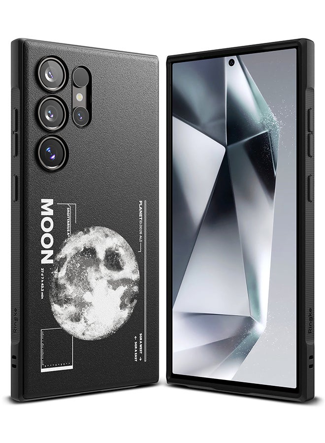 Ringke Onyx For Samsung Galaxy S24 Ultra Case Enhanced Grip Tough Flexible TPU Shockproof Rugged TPU Bumper Drop Protection Phone Cover - Moon - Image 1