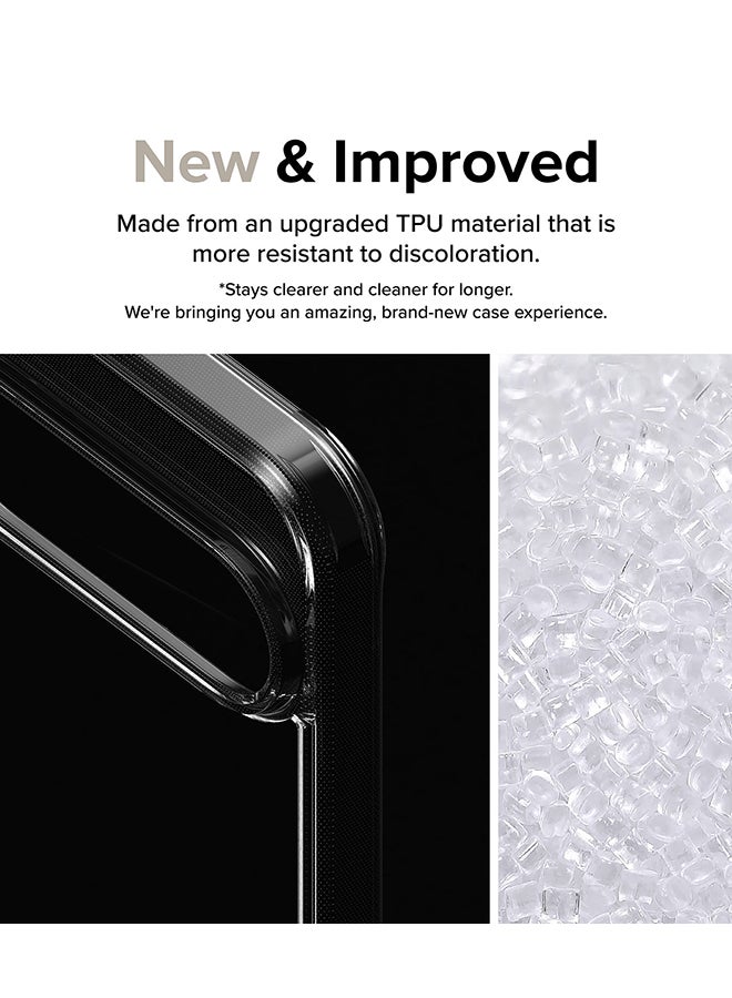 Ringke Fusion For Google Pixel 9 Pro XL Case Cover Transparent PC Back Soft Flexible TPU Bumper Scratch Resistant Shockproof Protection Phone Cover - Clear - Image 5