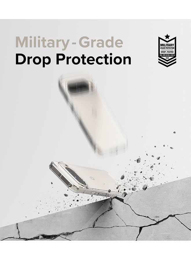 Ringke Fusion For Google Pixel 9 Pro XL Case Cover Transparent PC Back Soft Flexible TPU Bumper Scratch Resistant Shockproof Protection Phone Cover - Clear - Image 4