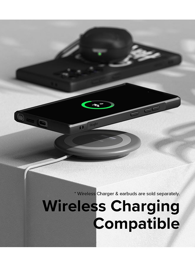 Ringke Onyx For Samsung Galaxy S24 Ultra Case Enhanced Grip Tough Flexible TPU Shockproof Rugged TPU Bumper Drop Protection Phone Cover - Graffiti 2 - Image 4