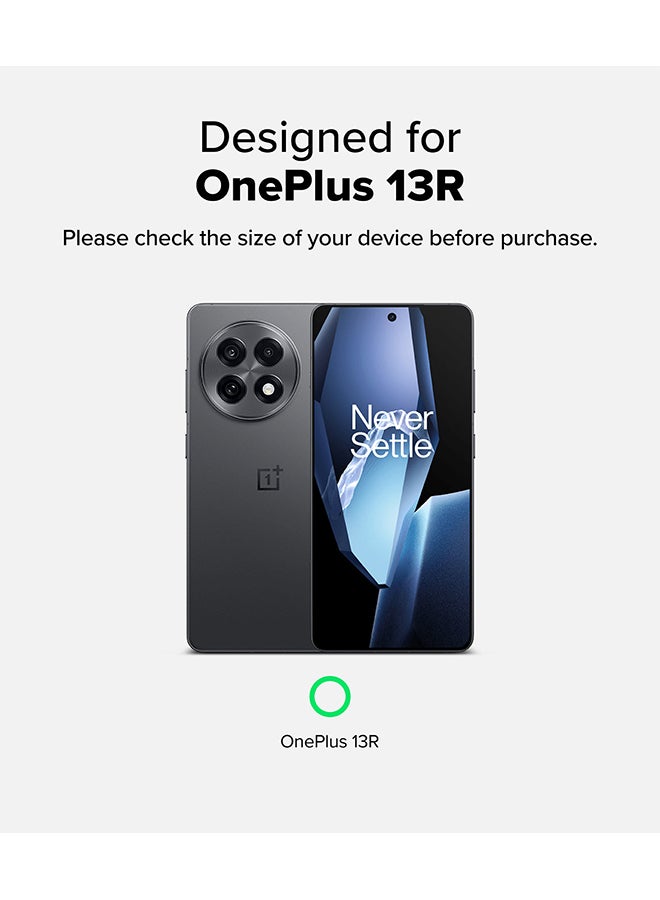 Ringke Fusion-X For OnePlus 13R Case Cover , Rugged Heavy Duty Shockproof Protection Hybrid Scratch Resistant Shockproof Protection Phone Cover - Black - Image 2